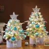 Cross-border Christmas tree, 45/60CM mini desktop Christmas tree decoration, gift details Picture